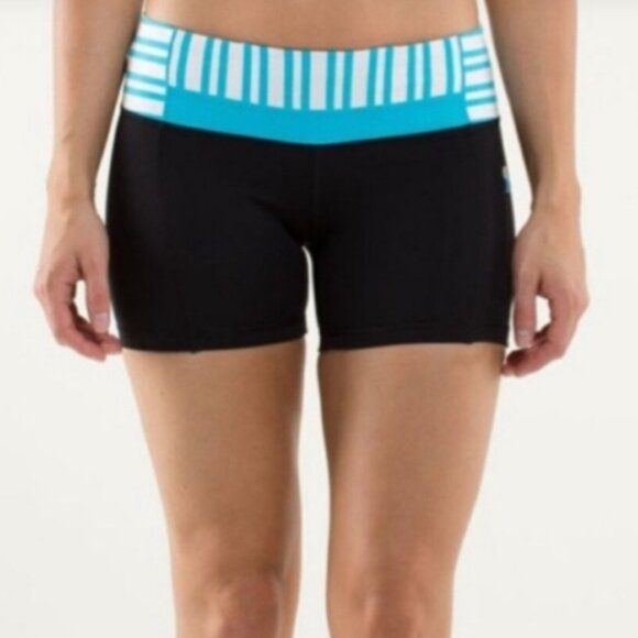 Lululemon Run Fast Track Biker Shorts - Picture 1 of 6